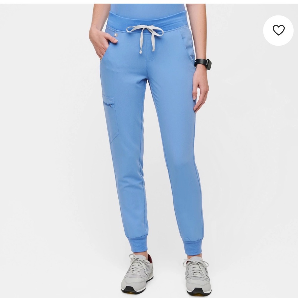 Figs Women’s XS Ceil Blue Zamora Jogger Scrubs Pants